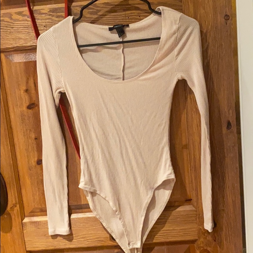 Pink body suit